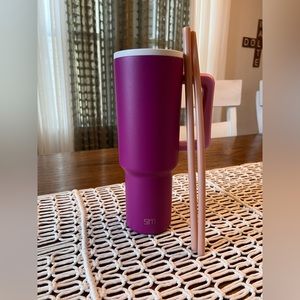 Simple Modern Purple Trek Tumbler Valentines Collection